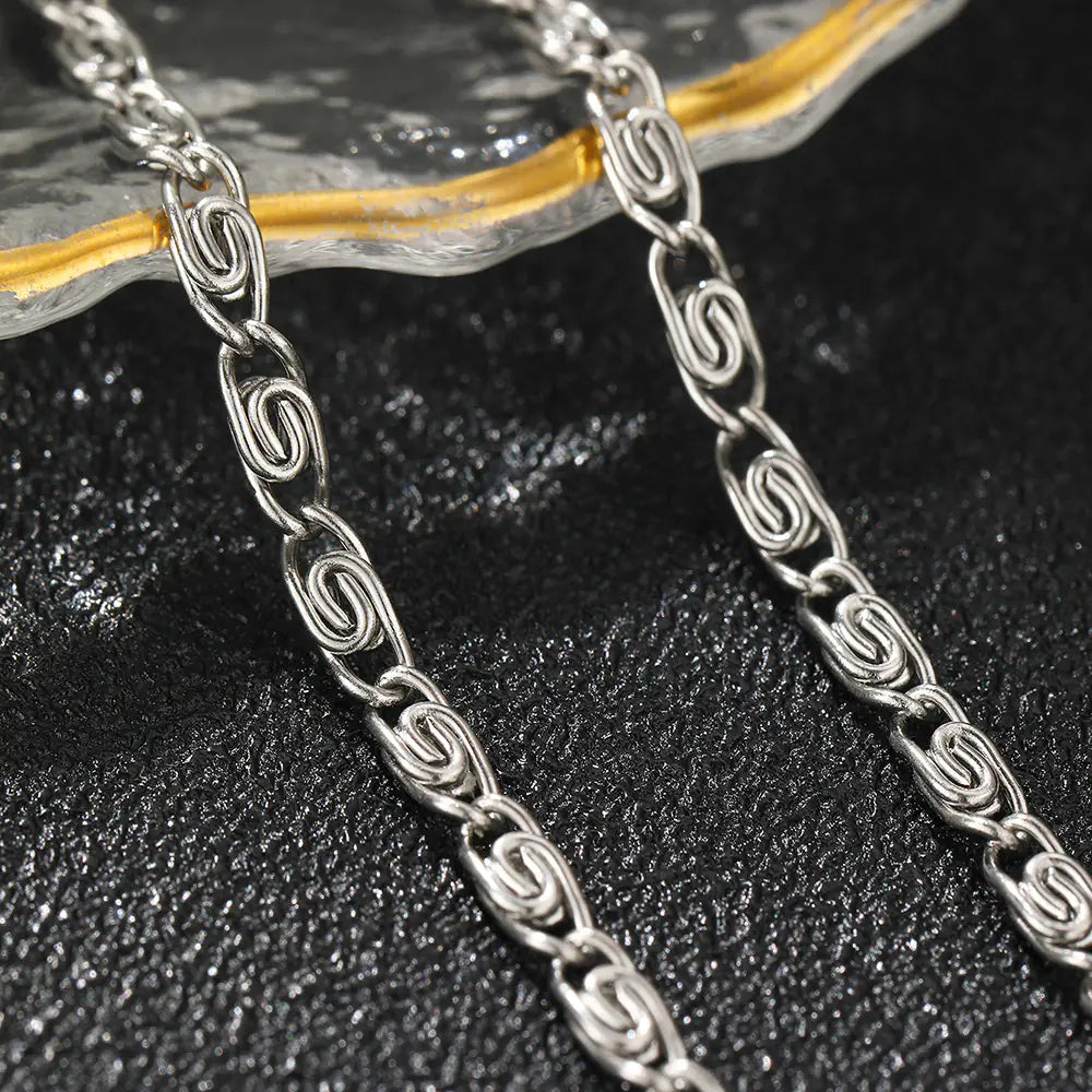 Geometric Chain Bracelet | 18K Gold Plated Stainless Steel