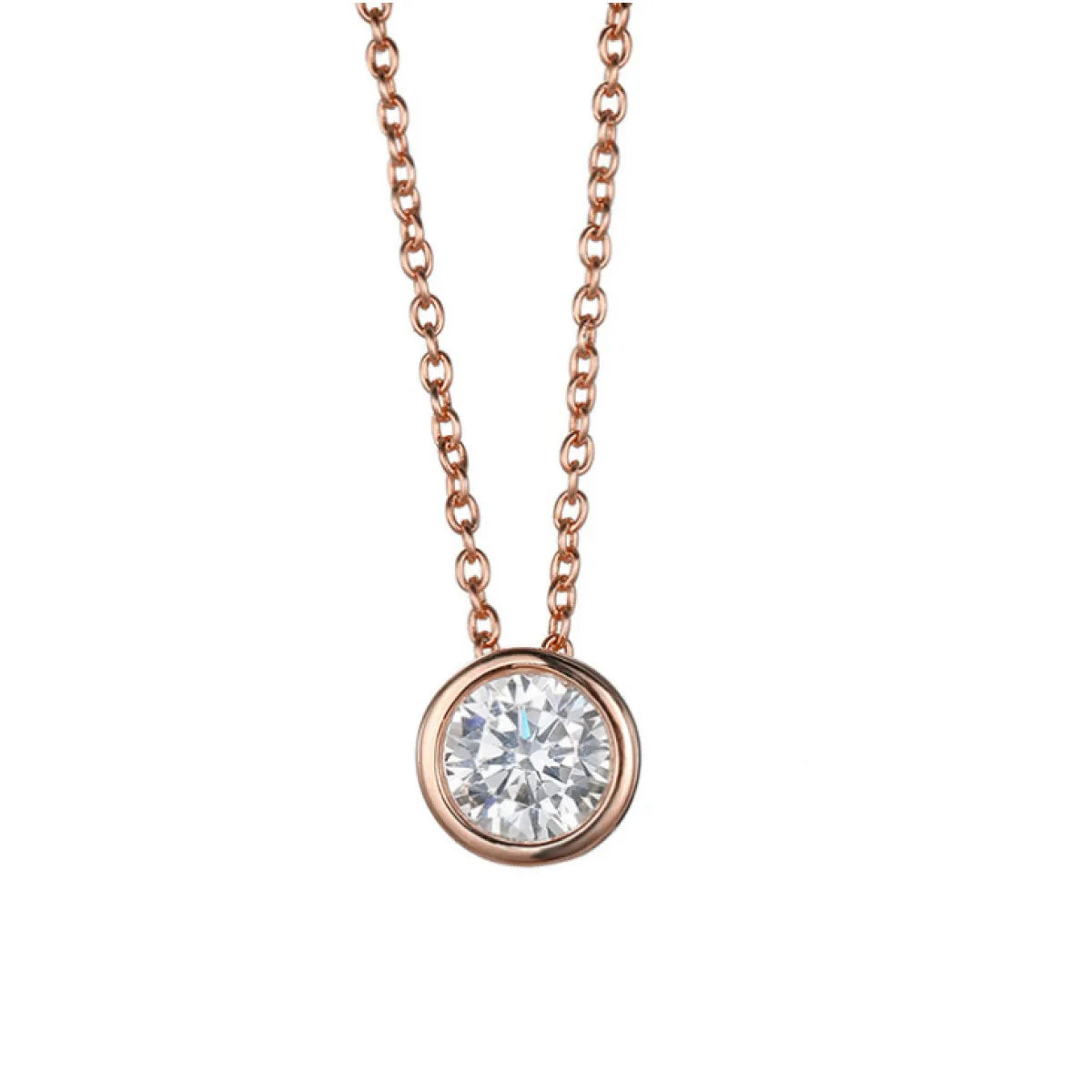 Celestial Origins | Personalized Geometric Birthstone Necklace – High-Shine Stainless Steel