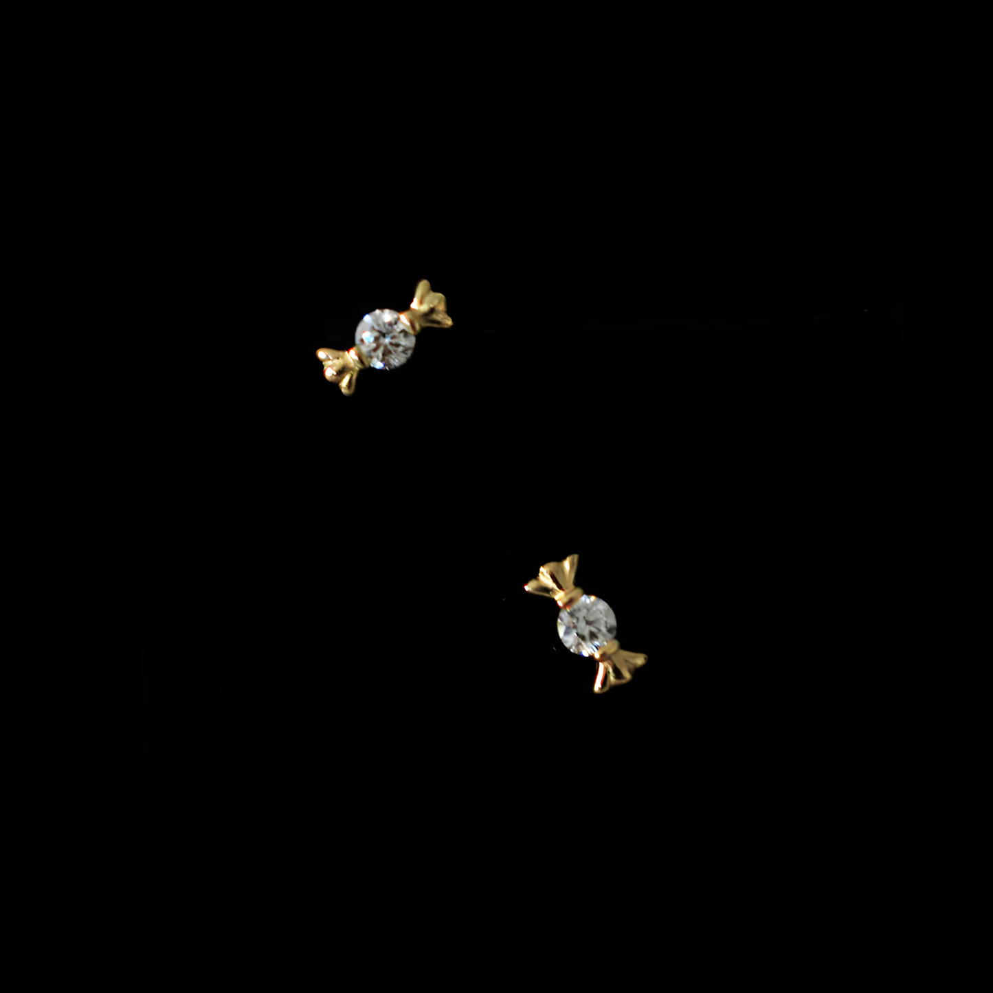 Mini Candy Stud Earrings | Gold Plated 925 Sterling Silver
